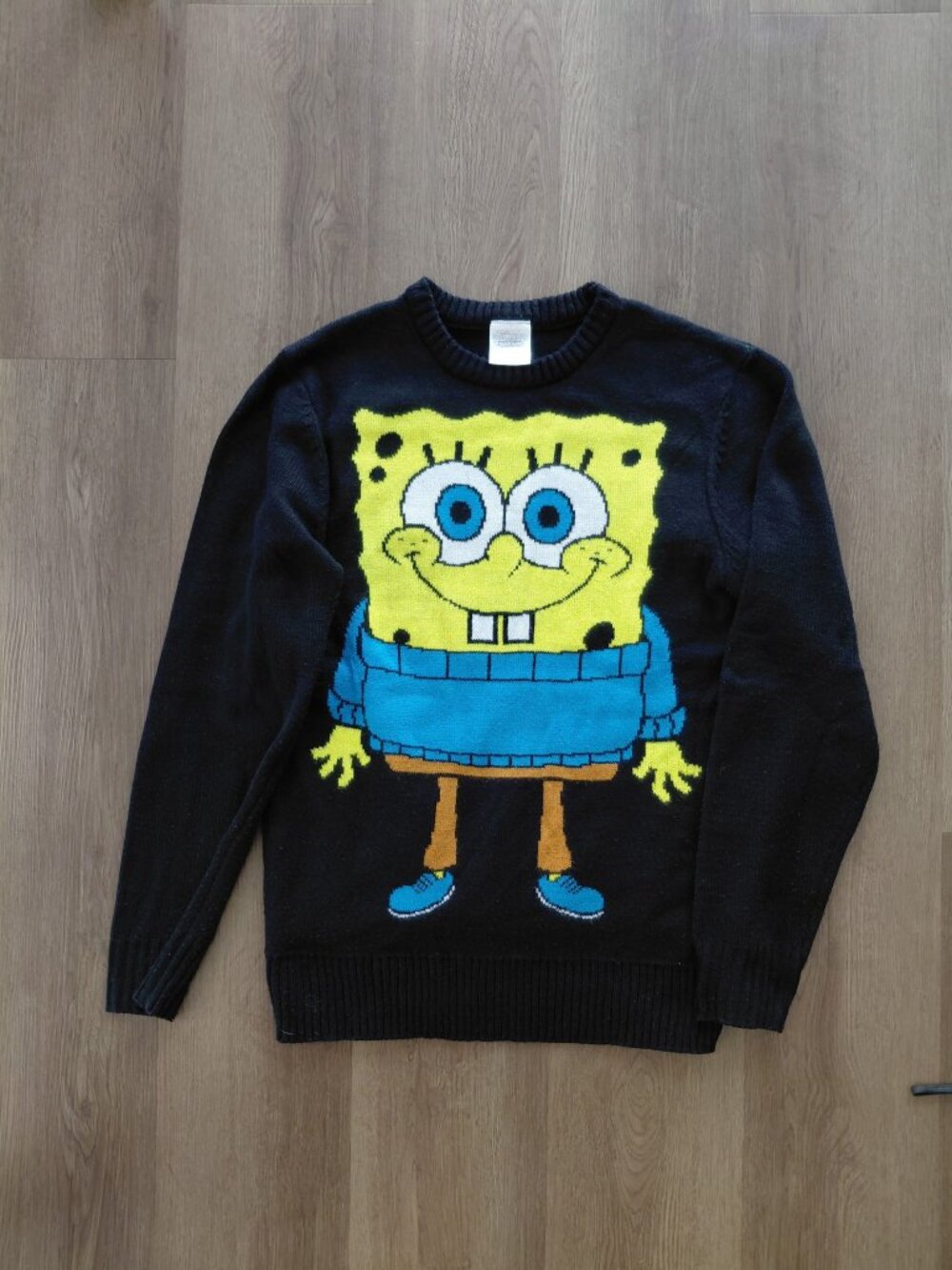 Urban Outfitters SpongeBob SquarePants Knit Sweater | Men’s Small | 100% Acrylic
